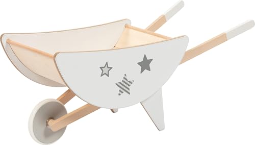 Goki carretilla infantil de madera para juegos de imitación exterior