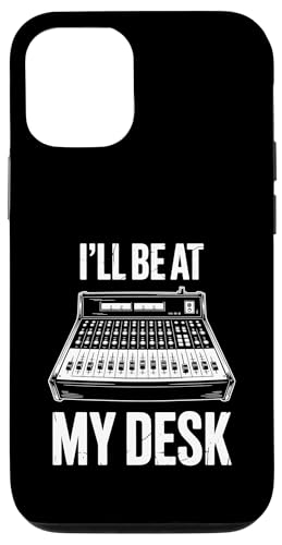 Ill Be At My Desk �T�E���h�G���W�j�A �I�[�f�B�I�~�L�T�[ ���y�v���f���[�T�[ �X�}�z�P�[�X iPhone 12/12 Pro �p