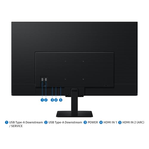 Smart Monitor M5 (S32FM502EU), Flat 32'', 1920 x 1080 (FHD), Smart Hub con AI, Office 365, Gaming Hub, Speaker integrati, Telecomando, WiFi, HDMI, USB - Hub USB - Immagine 8