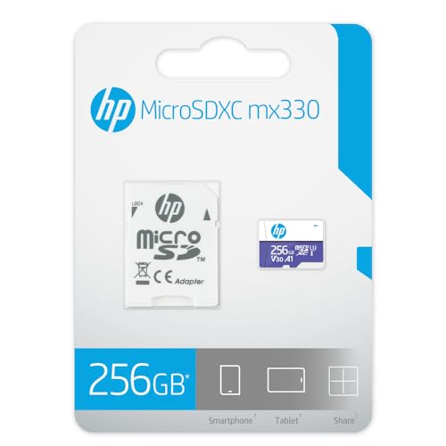 HP Micro SD Card 256GB with Adapter U3 A1 V30 (Purple) - Image 7