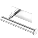 MIIVII Portarrollos de papel higiénico autoadhesivo para montaje en pared, de...