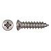 Oval,Screw,#10X3/4In L,Phillips,Pk100