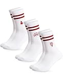 Occulto Calcetines Deporte Navidad para Mujer & Hombre 3 Pares (modelo: Rudolph) Mix3 35-38