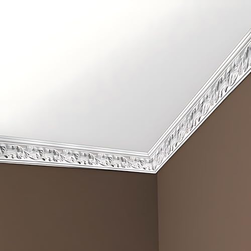 Moulures plafond Profhome corniches en mousse de polyuréthane rigide 28 m