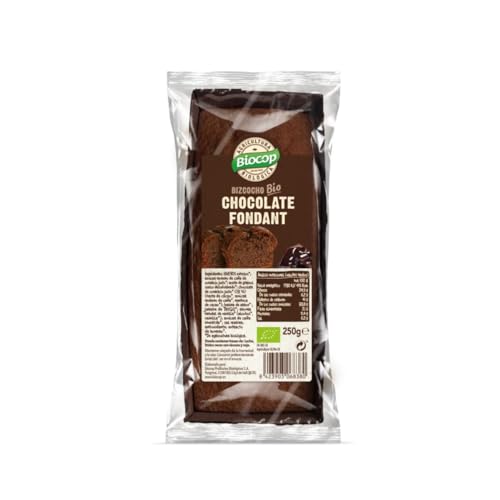 Bizcocho de Chocolate Fondant BIO Biocop 250 g