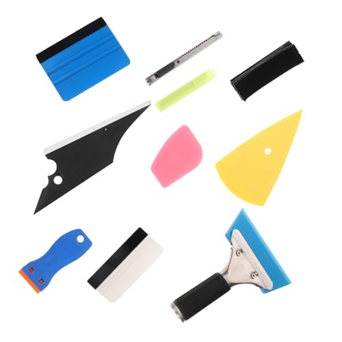 Kit herramientas tintado ventana coche SOIMISS 28 piezas con espatulas y raspadores lunas
