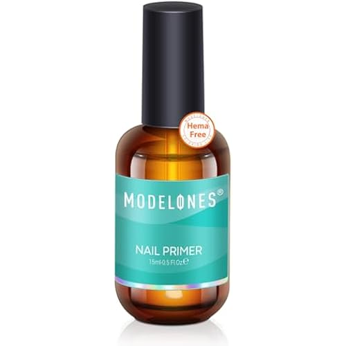 modelones Nail Primer for Base Coat, 15 ml Acid Free No Lift Bond Primer