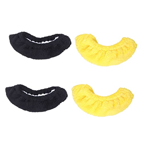 Mipcase 2Pairs Ice Skate Blade Covers Elastic Water Absorbent Skate Blades Protectors for Figure and Hockey Skating