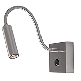 Luminaire LED applique tête de lit NOVA LUCE MADISON 8128201 Chrome