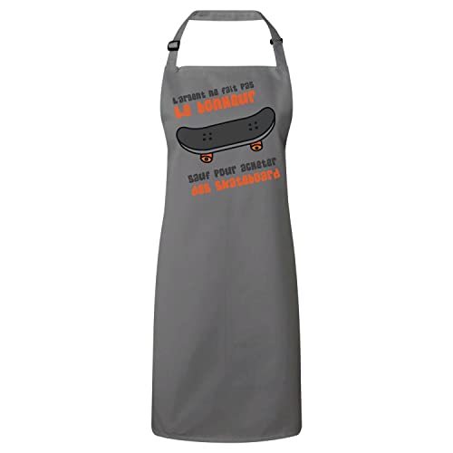 Tablier Cuisine Skate bavette réglable vêtement de cuisine homme
