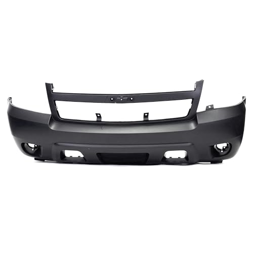 Image of FitParts For Chevrolet Avalanche /Tahoe 2007-2014 Front Bumper Cover | CAPA Certified, Primed, With Fog Light Holes, Fits Chevrolet Avalanche Suburban Tahoe, OEM 25814570, GM1000817