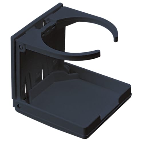 Sea Dog Line 588220-1 Adjustable Folding Drink Holder, Black