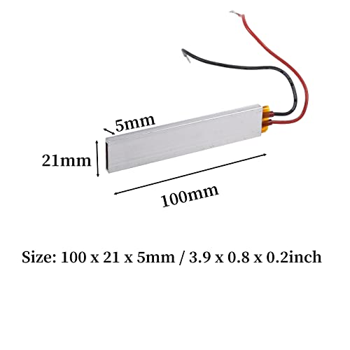 Duokon 1Pc Constant Temperature Ptc Heating Element Thermostat Heater Plate 220V 130W / 110V 140W Eco Friendly Thermostat Heater(110V 140W 220) #TOP1