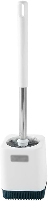 Toilet Brush Holder Toilet Brush Holder Household Wall-mounted Soft Hair Toilet Cleaning Brush 360° No Dead End Toilet Bowl Brush Bathroom Long Handle Toilet Brushs Set Toilet Brush Holders(B)