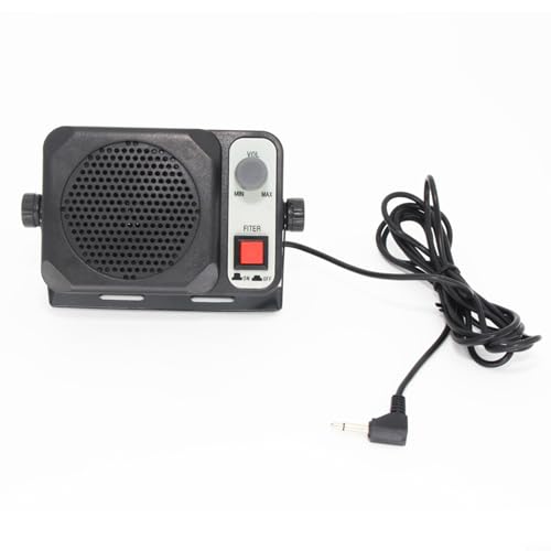 Altavoz externo robusto diseñado para YAESU FT 2800M FT 2900R con conexión de 3.5 mm y sonido consistente