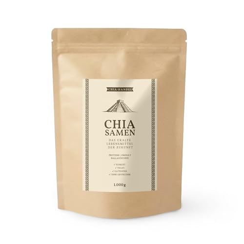 Chia Samen 1000g - Geprüfte Qualität zum fairen Preis