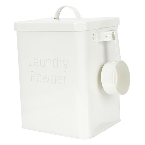 CALLARON Caja De Almacenamiento Para Detergente Polvo Cubo De Detergente Organizador De Lavandería Para Uso Doméstico Para Guardar Jabón