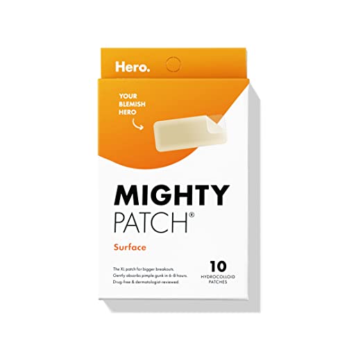 Mighty Patch Surface Large Pimple Patches for Face from Hero
