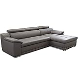 Frei im Raum stellbar / Maße: 270 x 80 x 165 cm (BxHxT), Sitztiefe: 58 cm, Sitzhöhe: 43 cm, Füße: 5 cm