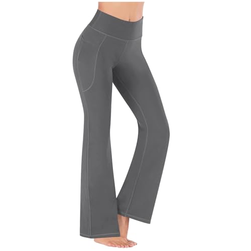 Yoga Work Pants for Women Soft High Waist Wid Leg