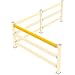 Global Industrial Protective Plastic Guard Rail, 8'L x 6