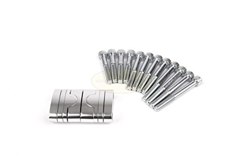 Kit rehausse guidon D22 mm pour soulager le dos à moto