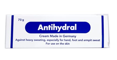 Antihydral Cream 70g sweaty hands feet armpit Made in Germany