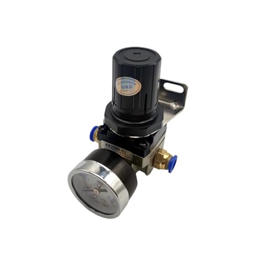 Régulateur de pression AR2000-02 G1/4 pour stabiliser le débit d'une pompe à air d'atelier - 5