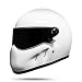 Produktbild ATO Moto Night Motorradhelm Helm Integralhelm Schutzhelm Schwarz Matt Weiß S M L XL