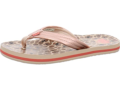 Reef Girl's Kids Ahi Slippers, Zwart, 20 EU