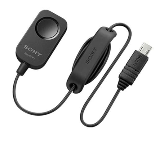 Tipo di ingresso: pulsanti Sony RM-SPR1 Telecomando semplice per otturatore, Nero