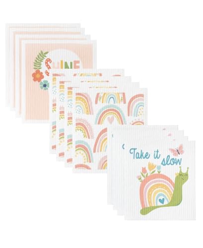Image of RITZ Swedish Sponge Cloths, Rainbows, 12 Pack