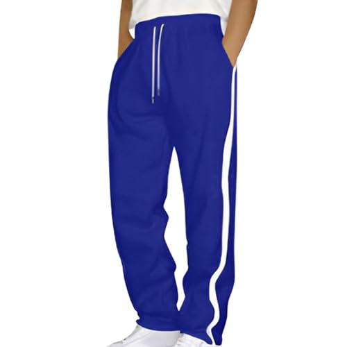 Pantalon de jogging homme coton fermeture à glissière anti-chute clés