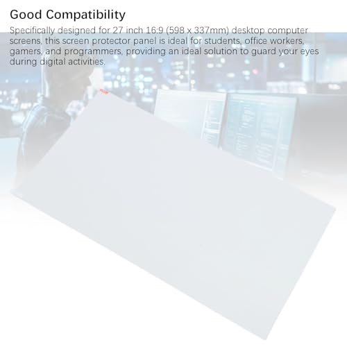 Filtre de lumière pour écran d'ordinateur contre la fatigue