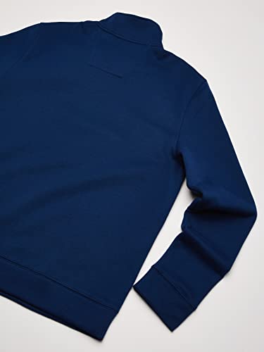 NAUTICA Men's Solid 1/4 Zip Fleece Sweatshirt4