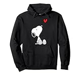 Peanuts Heart Sitting Snoopy Hoodie