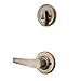 Kwikset 966DL Delta Single Cylinder Interior Pack, Antique Brass