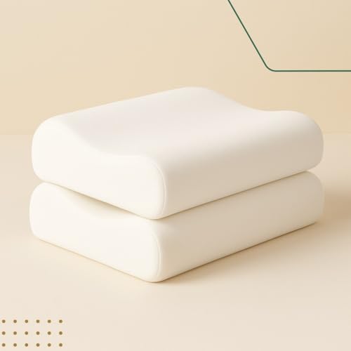 Kit 2 Travesseiro Nasa Cervical Viscoelastico Suporte Ideal Melho...