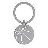 Porte-Clés Basketball – Porte-Cléf Sport et Charme de Sac pour Femmes avec Texture 3D, Cadeaux de Porte-Clé Cool pour Amatrices de Basket