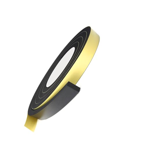 XMRISE Foam Sealing Strip, Insulation Strips with Adhesive for Door & Automotive, Air Conditioner Seal,5mmx20mmx2m