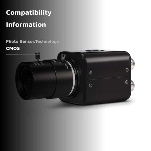MOKOSE Mini SDI Camera, HD-SDI 2 MP 1080P HD Digital CCTV Security Camera, 1/2.8 High Sensitivity Sensor CMOS with 2.8-12mm Manual Varifocal HD Lens