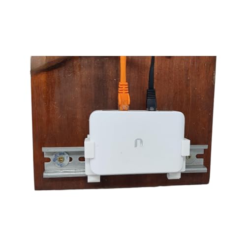 Support Unifi Flex Mini fixation vis rail DIN installation facile USW-Flex-Mini support mural - 5