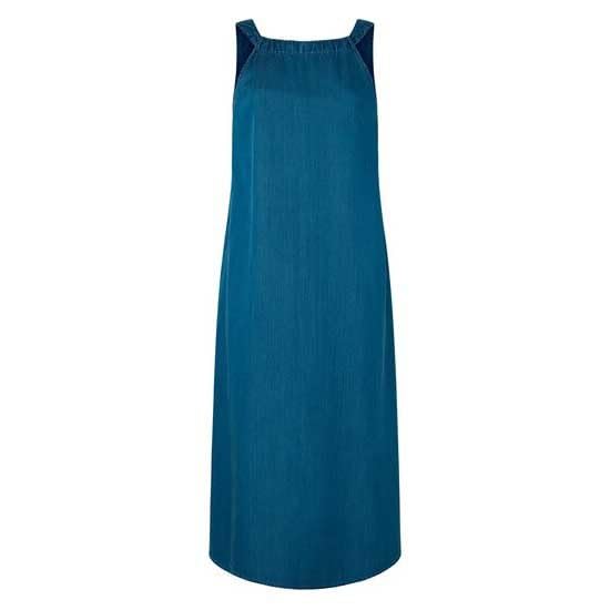 Pepe Jeans Lyla, Vestido Mujer, Blue (Denim),