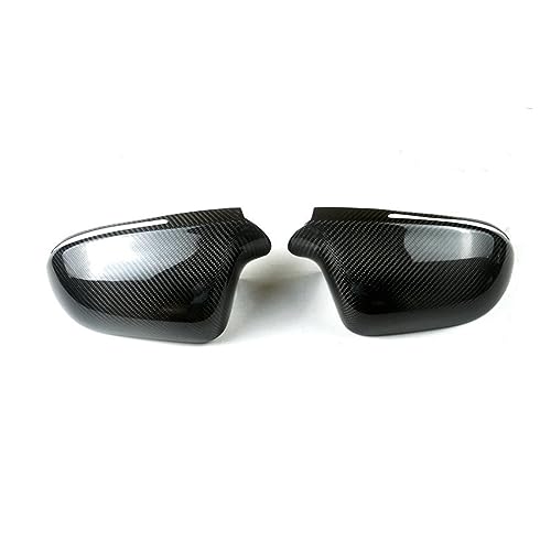 Couverture de miroir en fiber de carbone de style premium pour Audi A4 B8