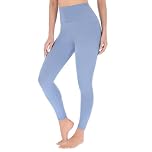 Futuro Fashion High Waisted Leggings - Buttery Soft, Casual, Comfy, Everyday Stretchy Non-See Through Leggings for Women (UK, S-XXL, Blue)