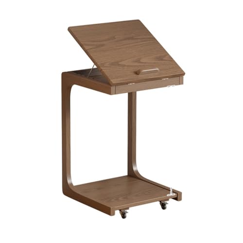 Mesa C ajustable para ordenador portátil que alivia tu espalda
