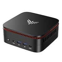 NiPoGi Pinova P1 Mini PC AΜD Ryzen R2544 W11 Pro(4C/8T,3,7GHz,Besser als 4300U/3500U/N150/N95) 16GB DDR4 +256GB M.2 SSD 4K UHD Triple Display/WiFi 5/BT 4.2/LAN für Büro Bildung Multimedia