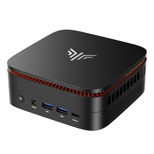 NiPoGi Pinova P1 Mini PC AΜD Ryzen R2544 W11 Pro(4C/8T,3,7GHz,Besser als 4300U/3500U/N150/N95) 16GB DDR4 +256GB M.2 SSD 4K UHD Triple Display/WiFi 5/BT 4.2/LAN für Büro Bildung Multimedia