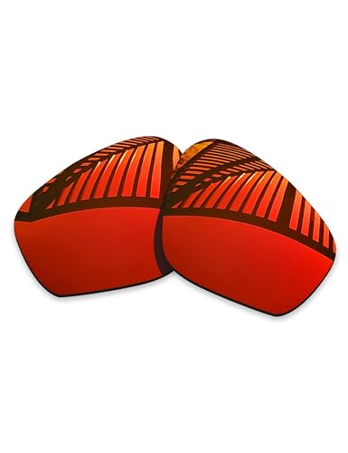 Verres de rechange Oakley Field Jacket homme Mycouag polarisés rouge feu One Size