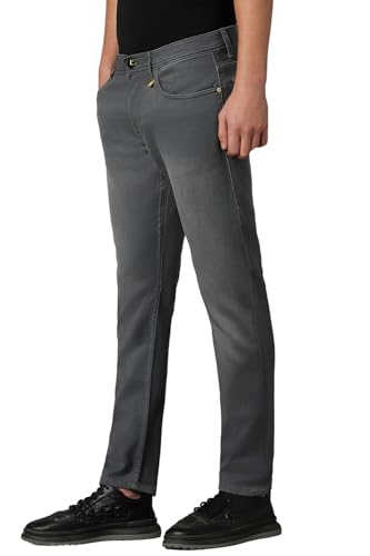 Image of Allen Solly Men Mid Rise Regular Fit Jeans